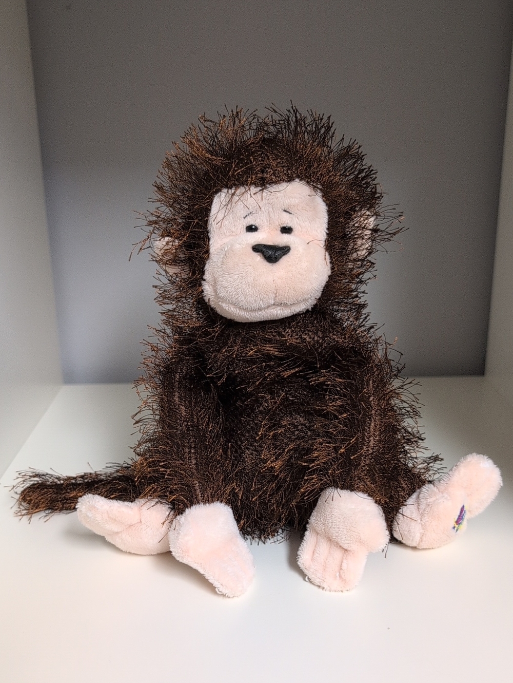 Webkinz First Edition Monkey HM008 No Code Ganz Collectible Plush Classic Y2k